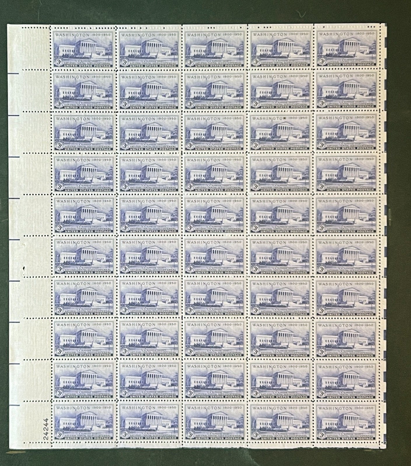 US 991 Mint Sheet (MNH) Supreme Court Building 1950 ZAYIX