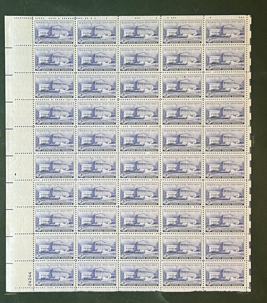 US 991 Mint Sheet (MNH) Supreme Court Building 1950 ZAYIX
