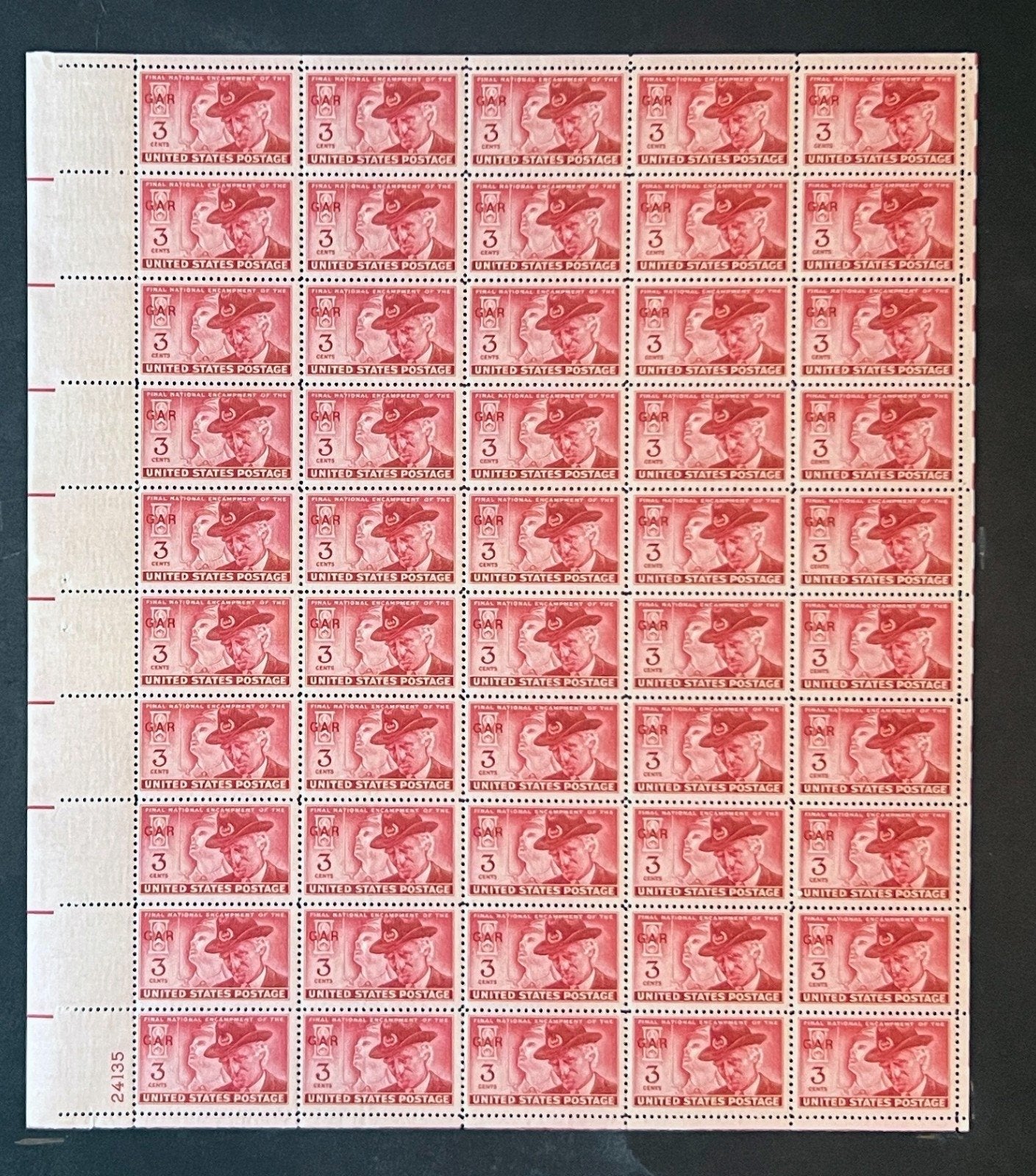 US 985 Mint Sheet (MNH) Grand Army of the Republic 1949 ZAYIX