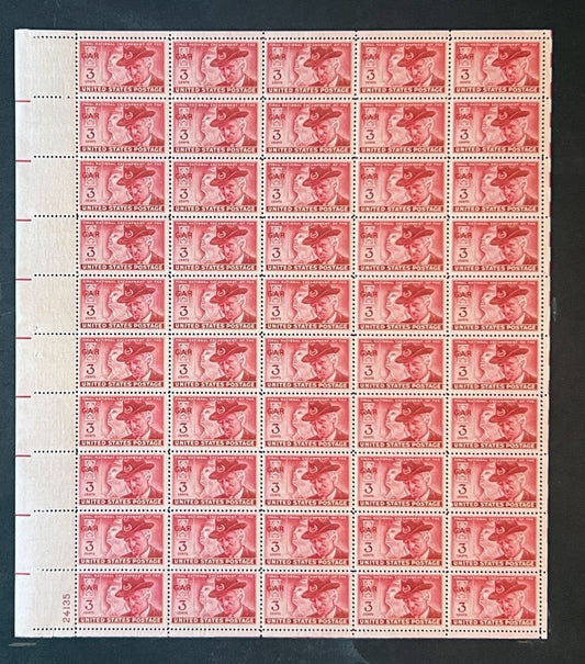 US 985 Mint Sheet (MNH) Grand Army of the Republic 1949 ZAYIX