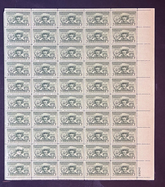US 983 Mint Sheet (MNH) Puerto Rico Election 1949 ZAYIX