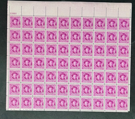 US 980 Mint Sheet (MNH) Joel Chandler Harris Writer 1948 ZAYIX