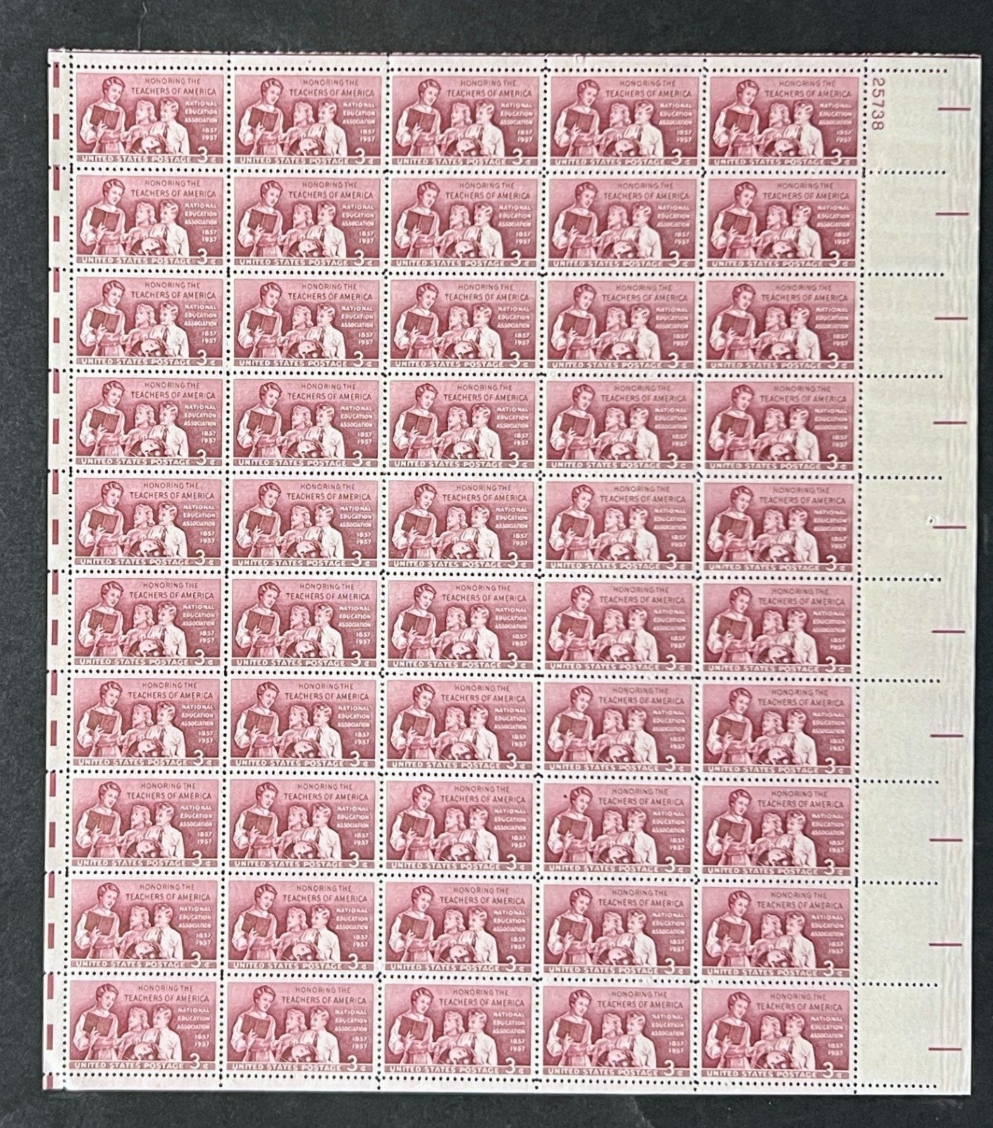 US 1093 Mint Sheet (MNH) School Teachers 1957 ZAYIX
