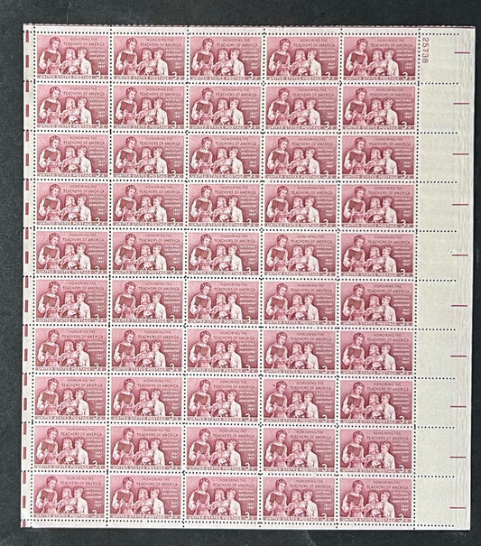 US 1093 Mint Sheet (MNH) School Teachers 1957 ZAYIX