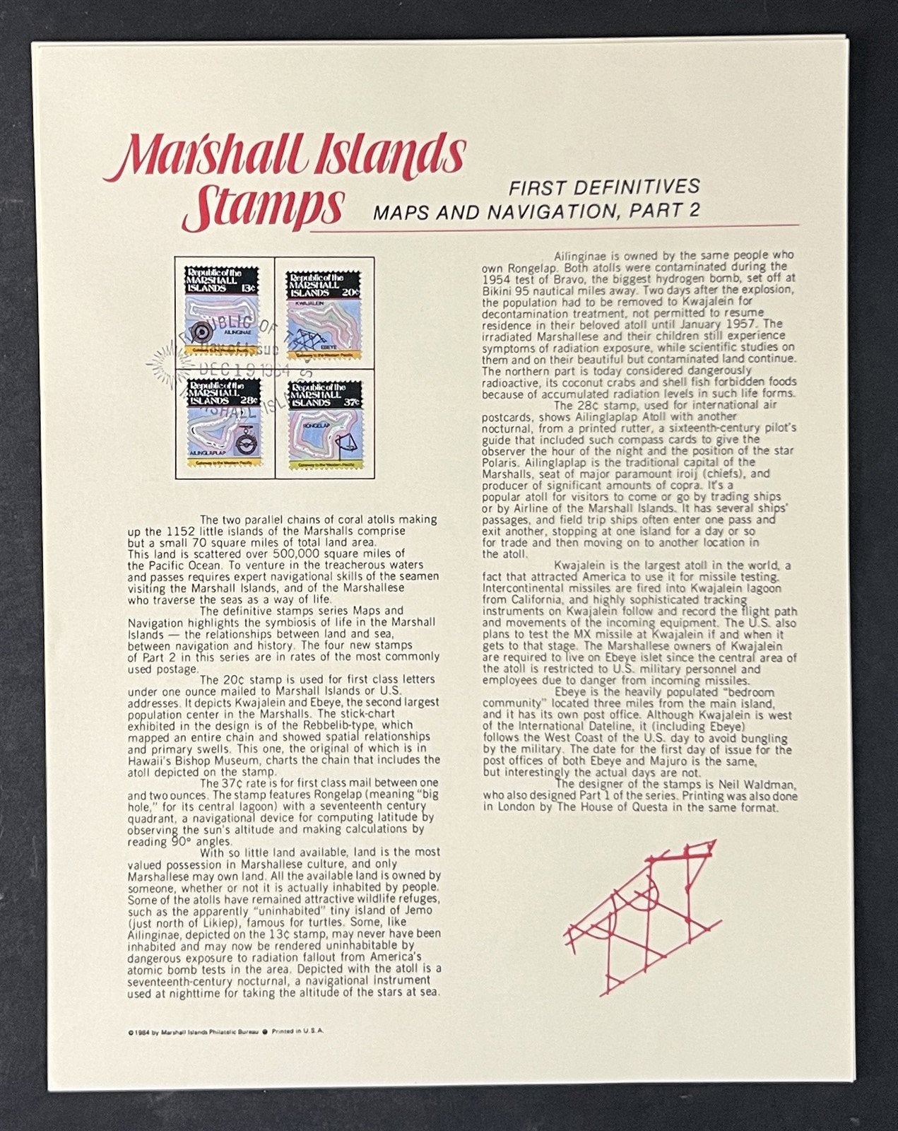 Marshall Islands / Palau FDC Commemorative Sheet Collection 13 Panels ZAYIX