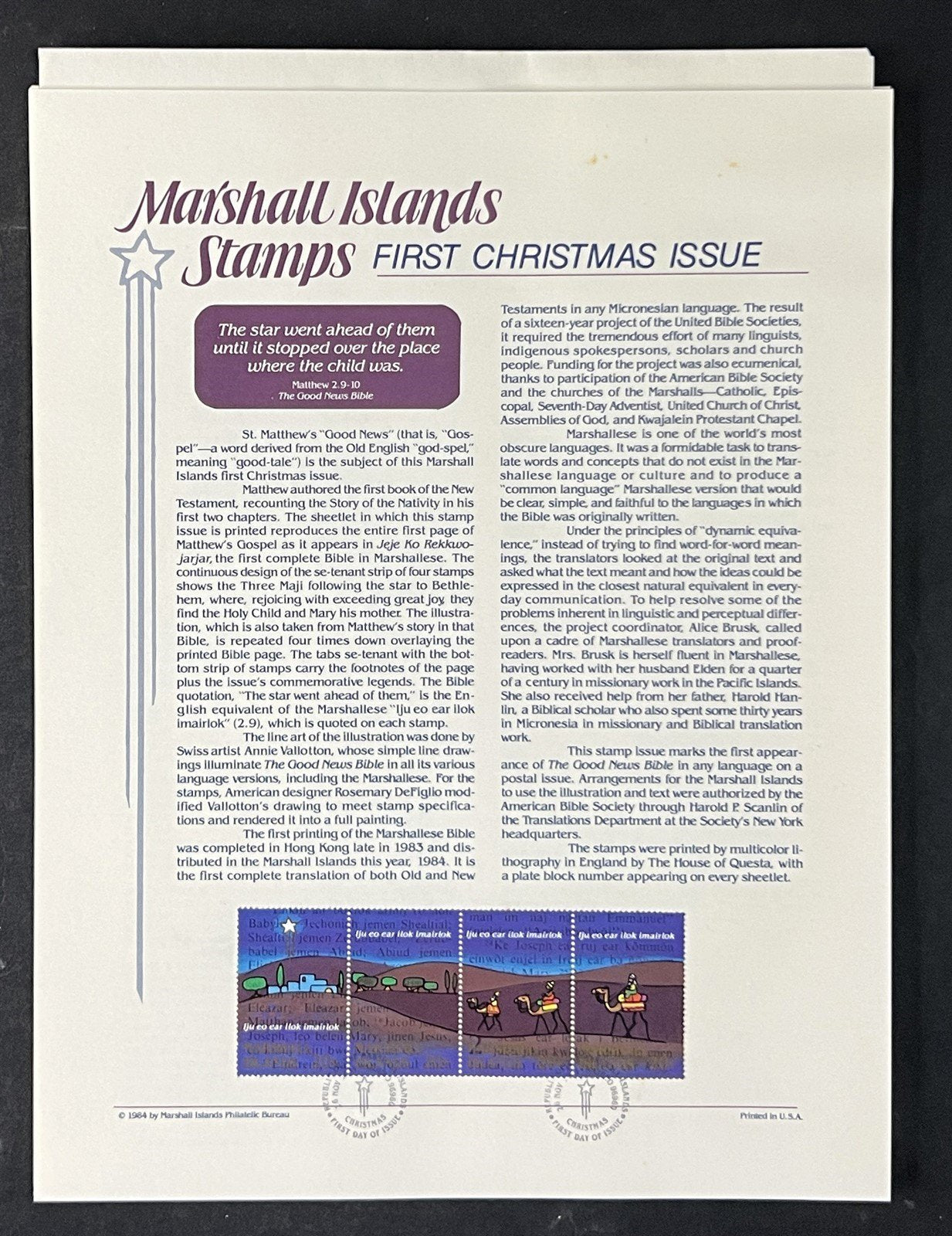 Marshall Islands / Palau FDC Commemorative Sheet Collection 2 - 13 Panels ZAYIX