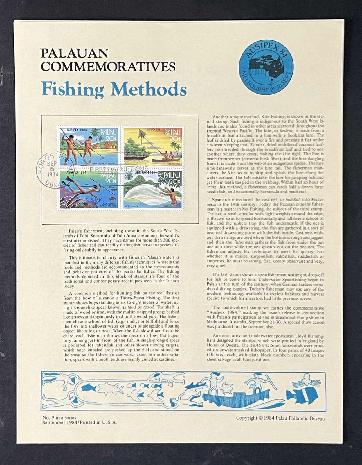 Marshall Islands / Palau FDC Commemorative Sheet Collection 2 - 13 Panels ZAYIX