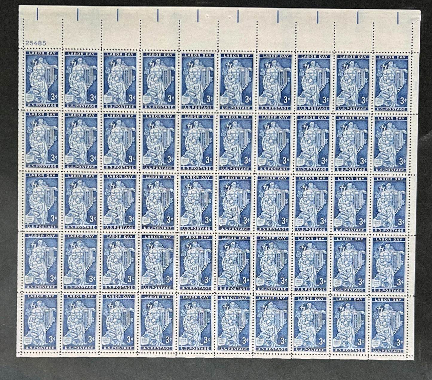 US 1082 Mint Sheet (MNH) Labor Day AFL-CIO 1956 ZAYIX