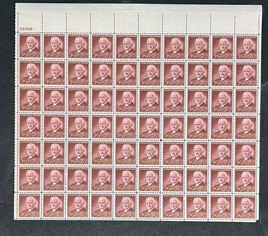 US 1062 Mint Sheet (MNH) George Eastman Inventor 3-Cent 1955 ZAYIX