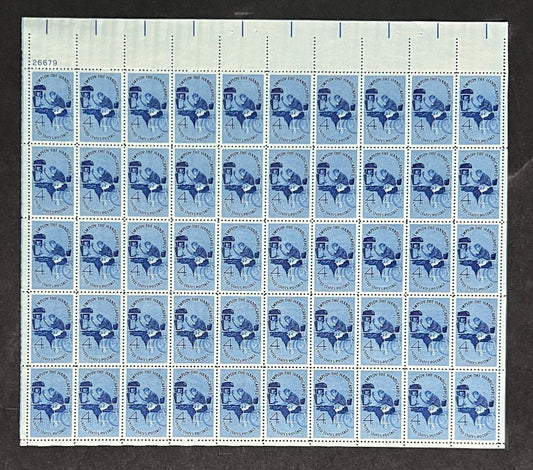 US 1155 Mint Sheet (MNH) Employ the Handicapped 4-Cent 1960 ZAYIX