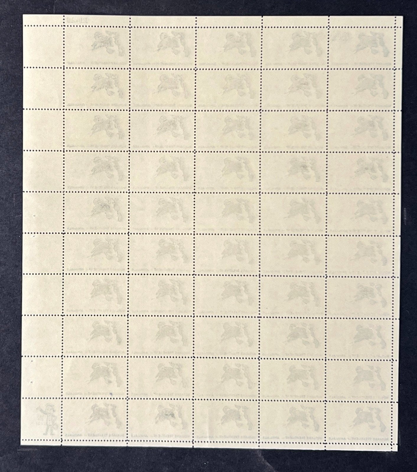 US 1307 Mint Sheet (MNH) Humane Treatment Animals 5-Cent 1966 ZAYIX