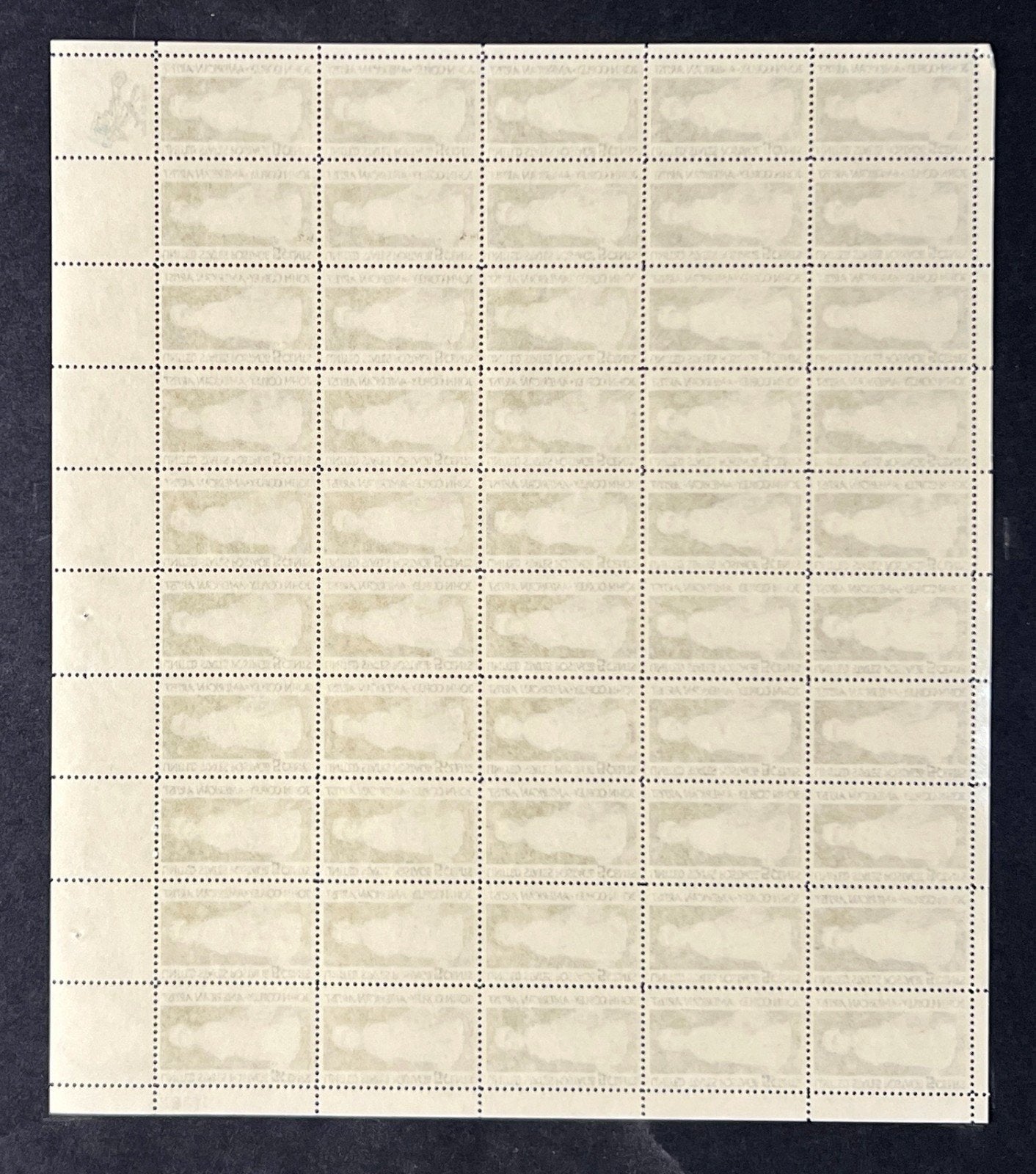 US 1273 Mint Sheet (MNH) John S Copley Painting 5-Cent 1965 ZAYIX
