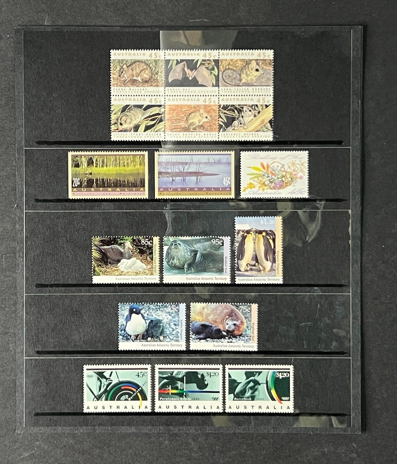 Australia Official 1992 Stamp Mint Year Set Collection stamp pack ZAYIX