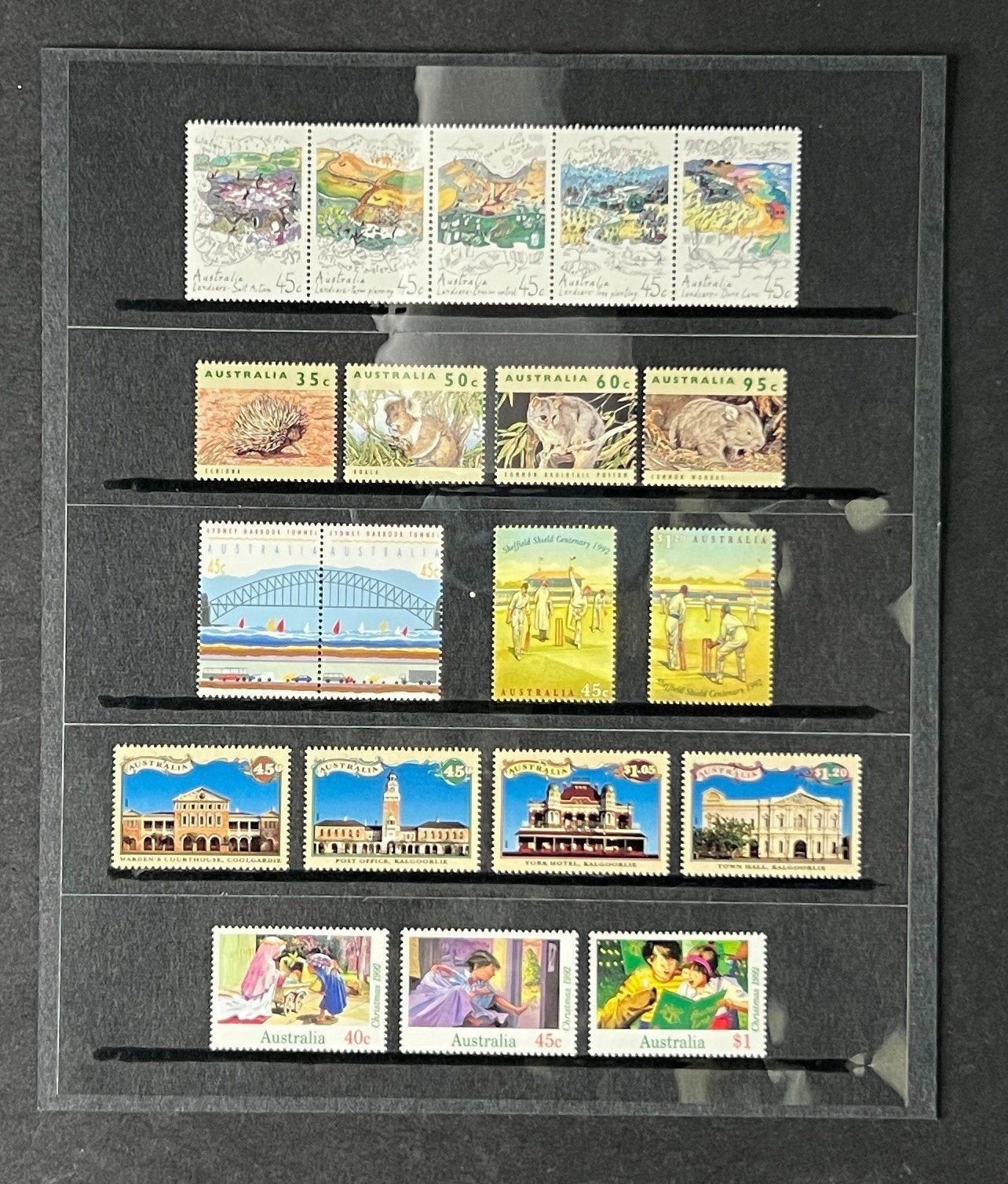 Australia Official 1992 Stamp Mint Year Set Collection stamp pack ZAYIX