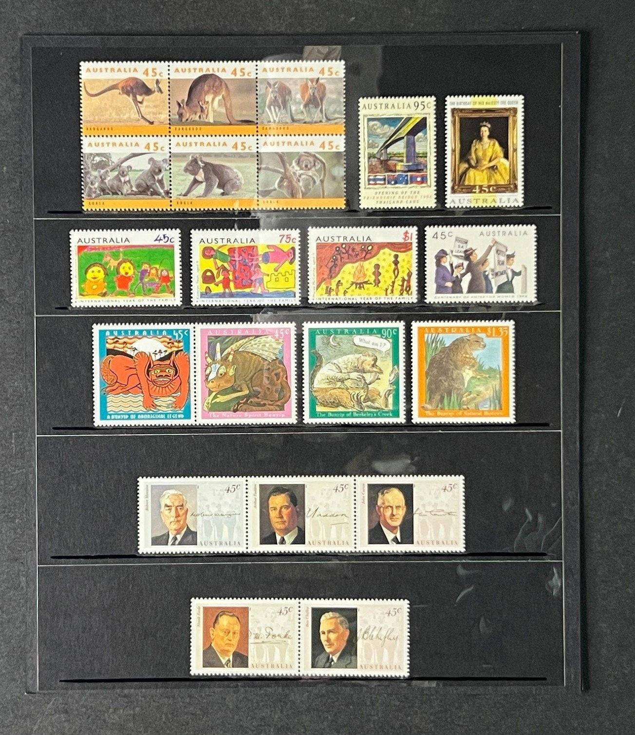 Australia Official 1994 Stamp Mint Year Set Collection stamp pack ZAYIX