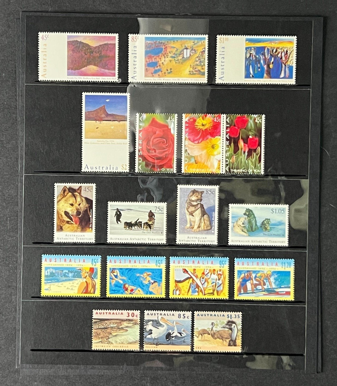 Australia Official 1994 Stamp Mint Year Set Collection stamp pack ZAYIX