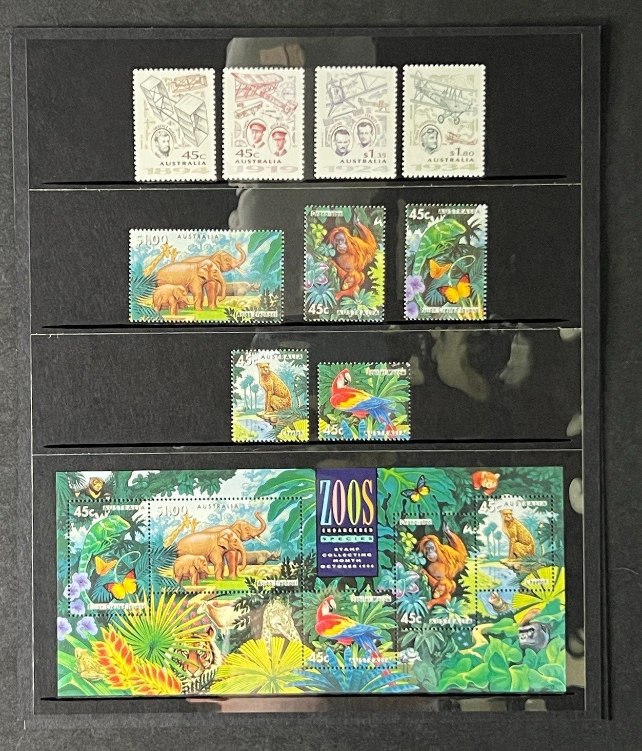 Australia Official 1994 Stamp Mint Year Set Collection stamp pack ZAYIX