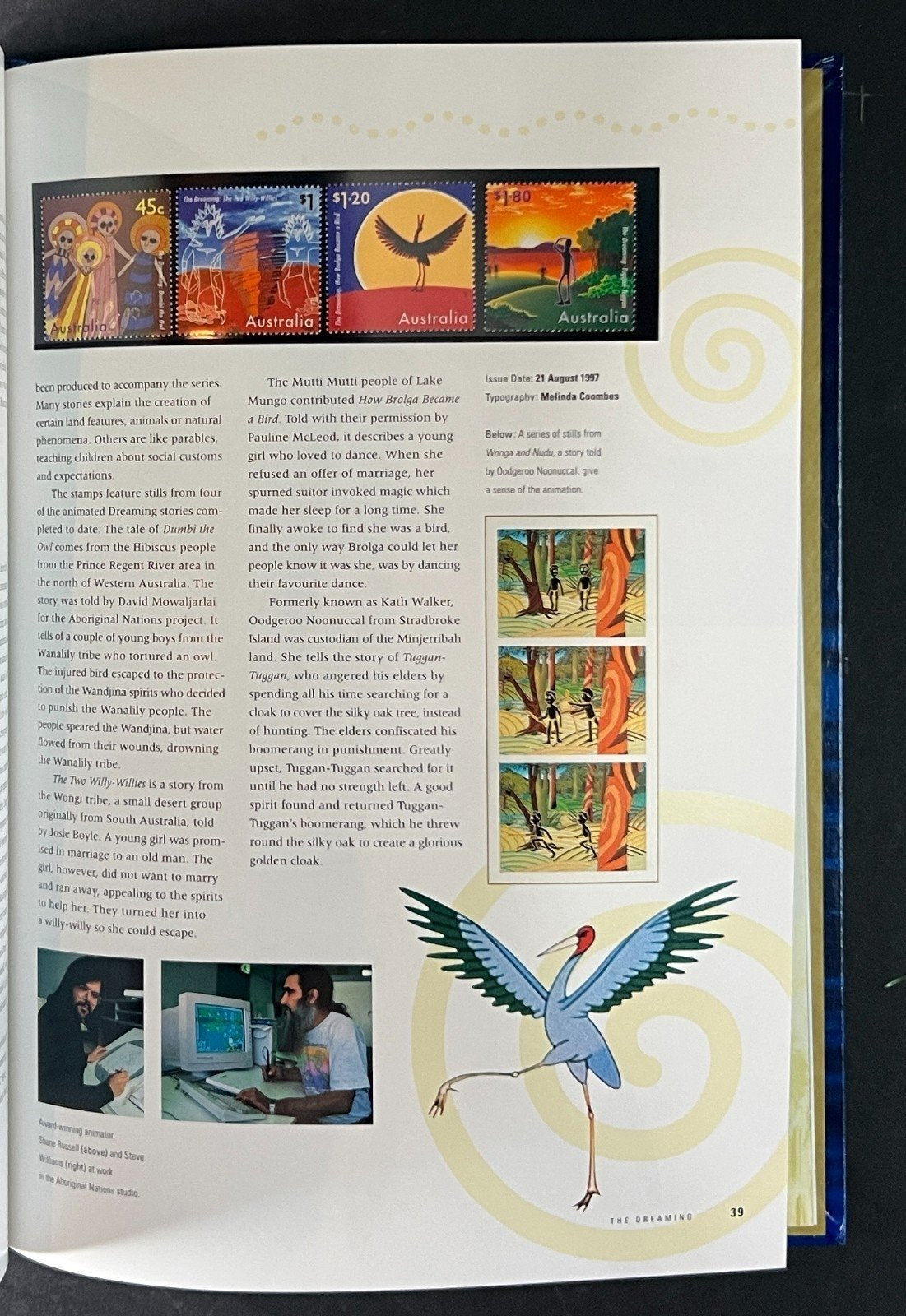 Australia Official 1997 Stamp Mint Year Set Collection stamp pack ZAYIX