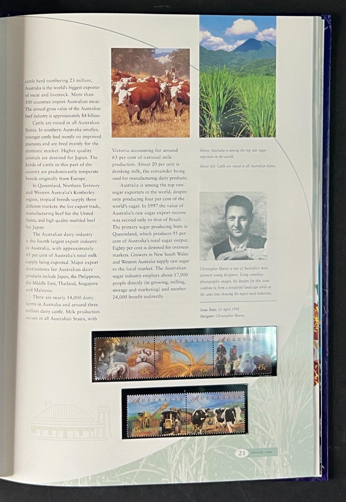 Australia Official 1998 Stamp Mint Year Set Collection stamp pack ZAYIX