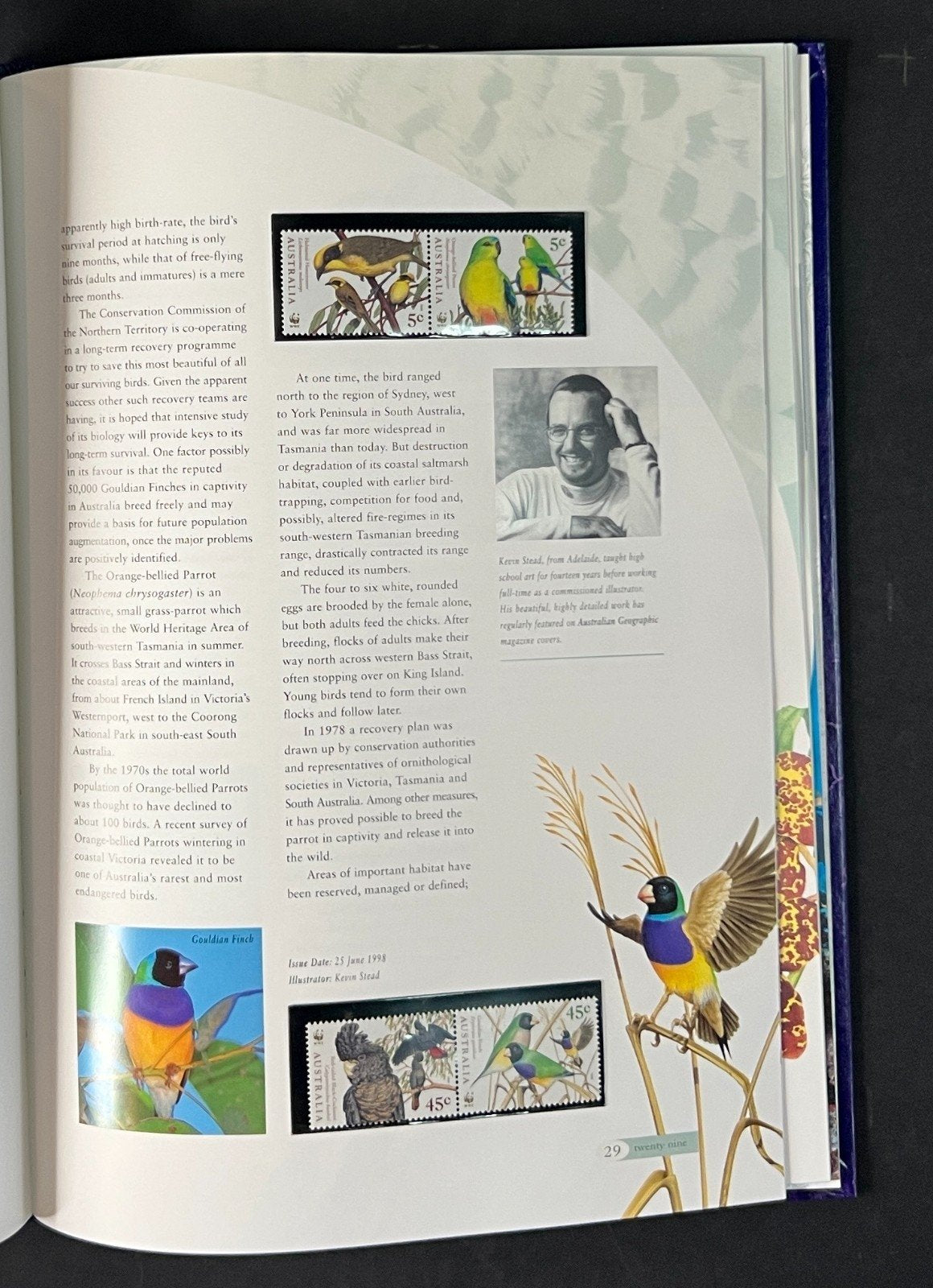 Australia Official 1998 Stamp Mint Year Set Collection stamp pack ZAYIX