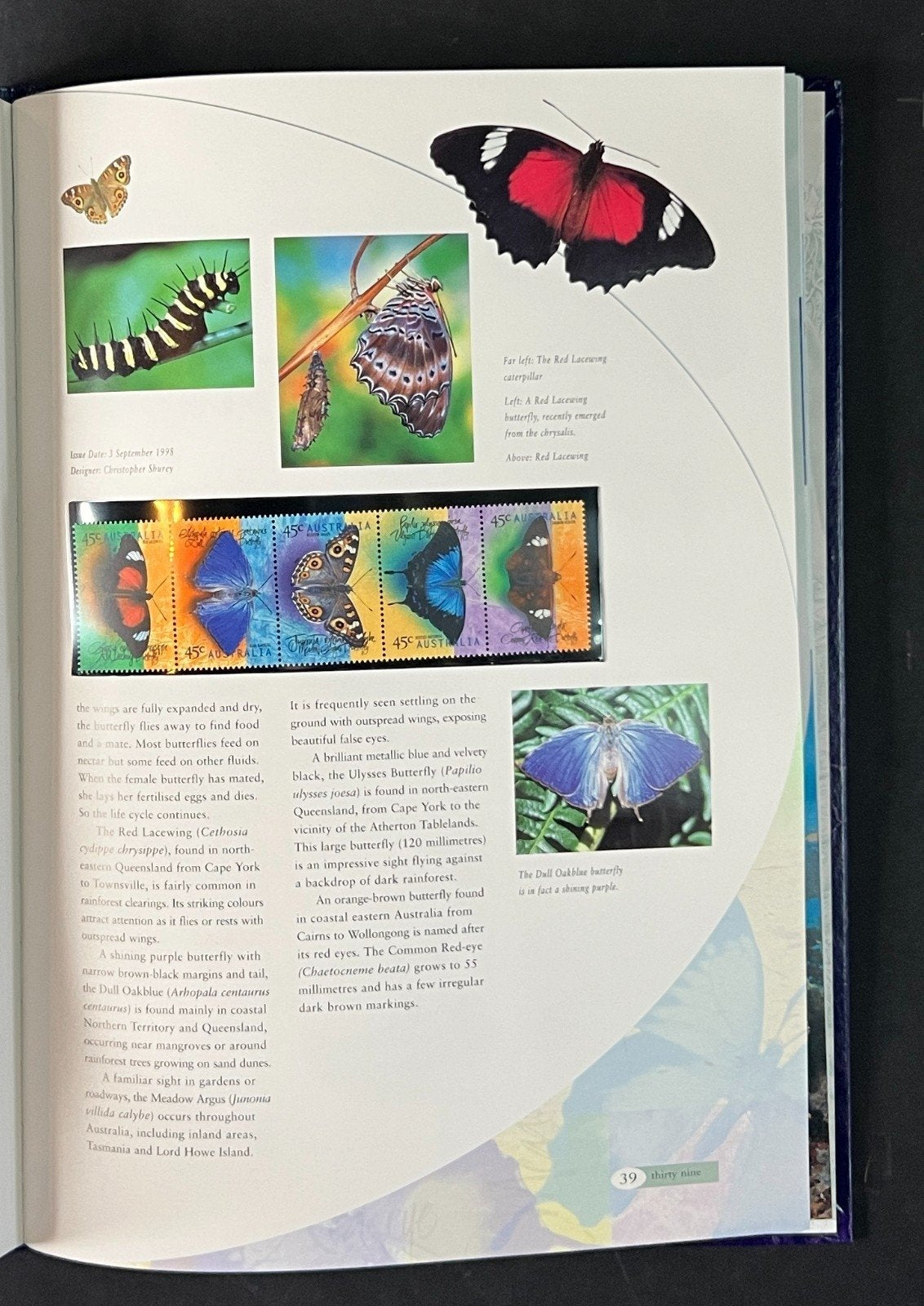 Australia Official 1998 Stamp Mint Year Set Collection stamp pack ZAYIX
