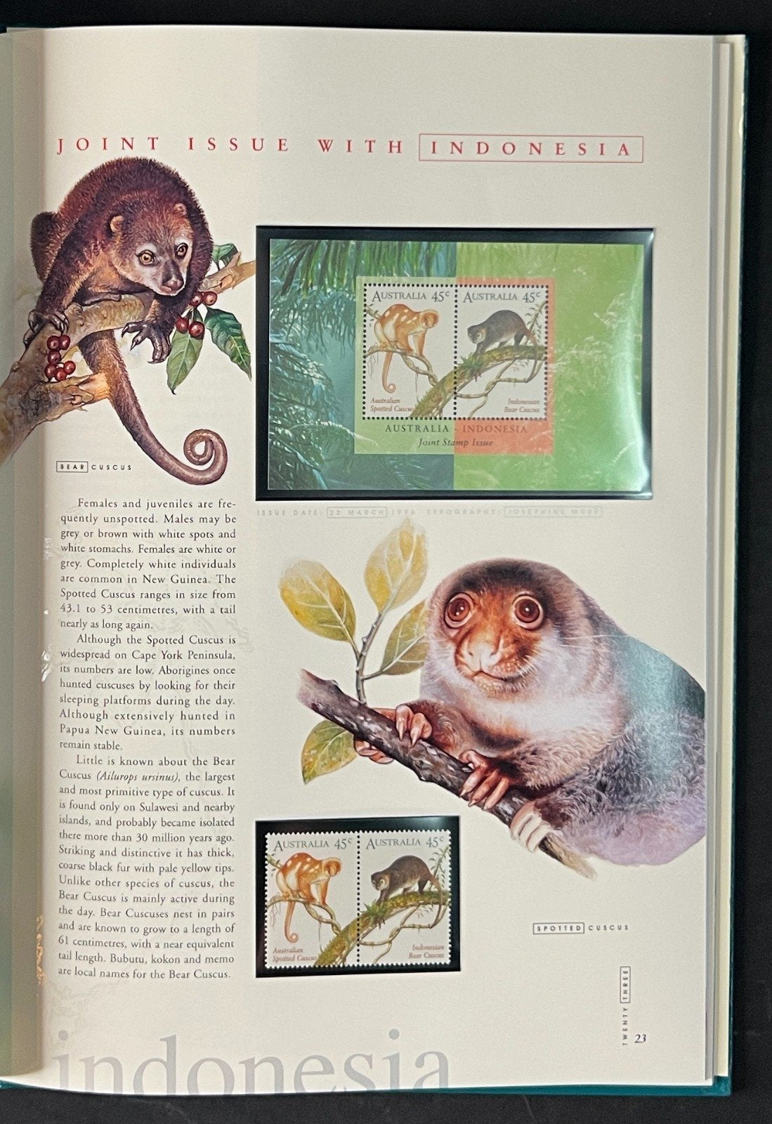 Australia Official 1996 Stamp Mint Year Set Collection stamp pack ZAYIX