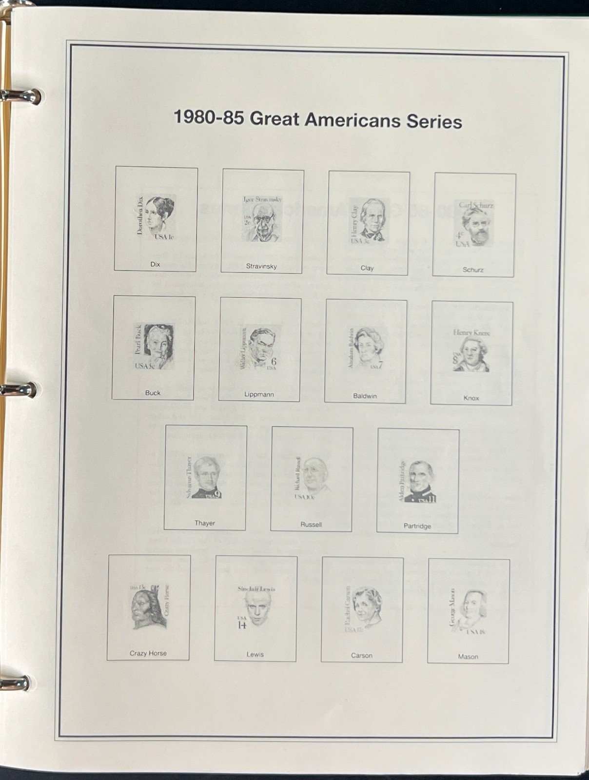 American Heirloom Collection Volume 2 Stamp Mystic Album ZAYIX