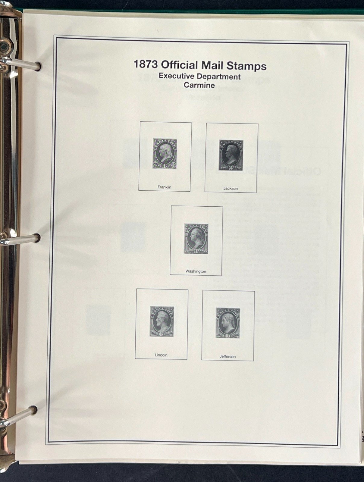 American Heirloom Collection Volume 2 Stamp Mystic Album ZAYIX
