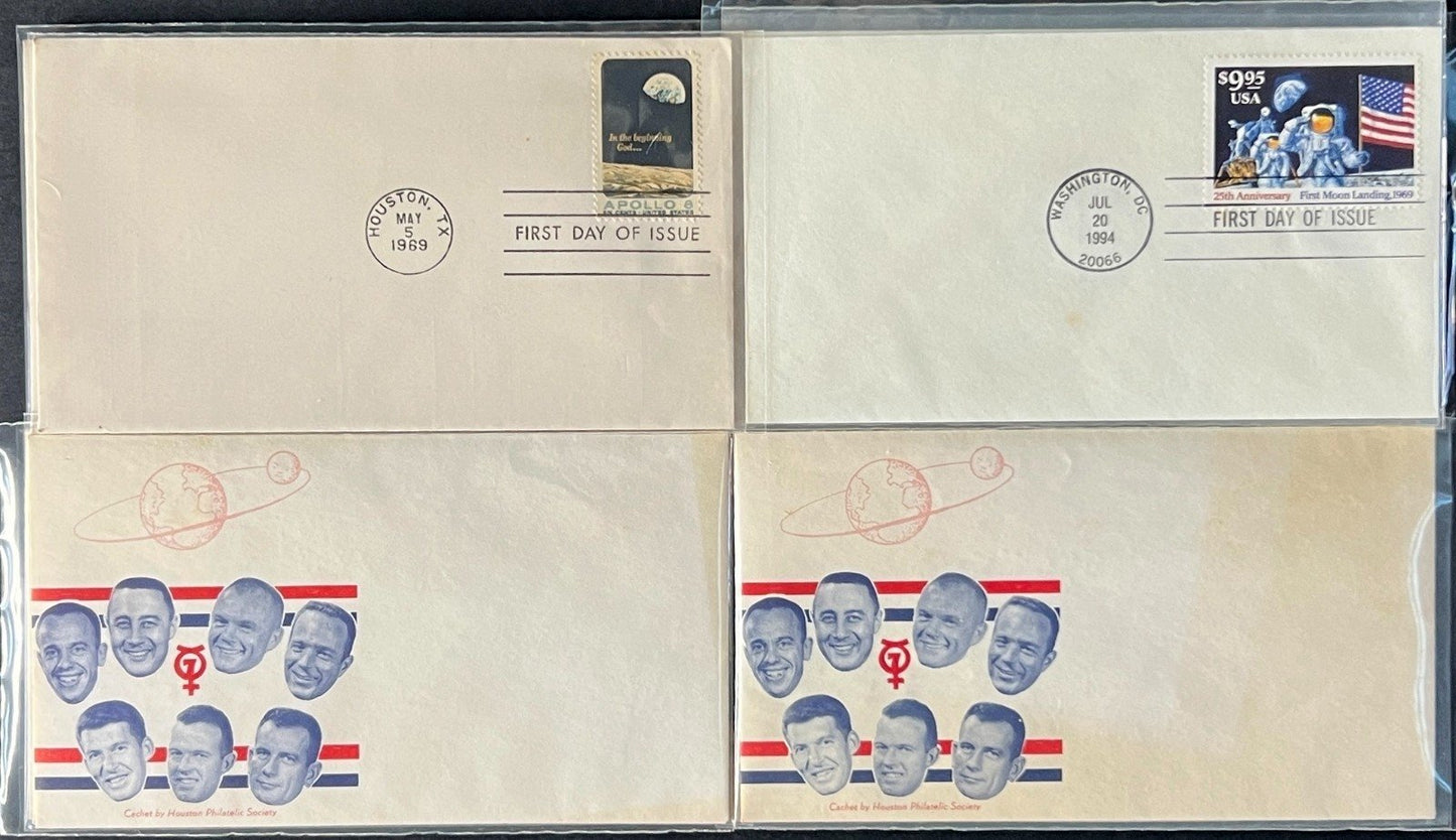 Space Moon Landing Apollo Cover Collection ZAYIX