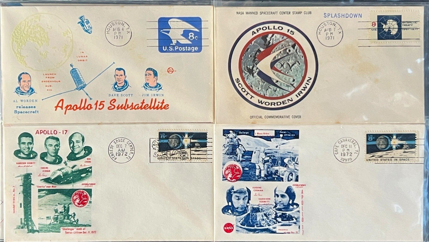 Space Moon Landing Apollo Cover Collection ZAYIX