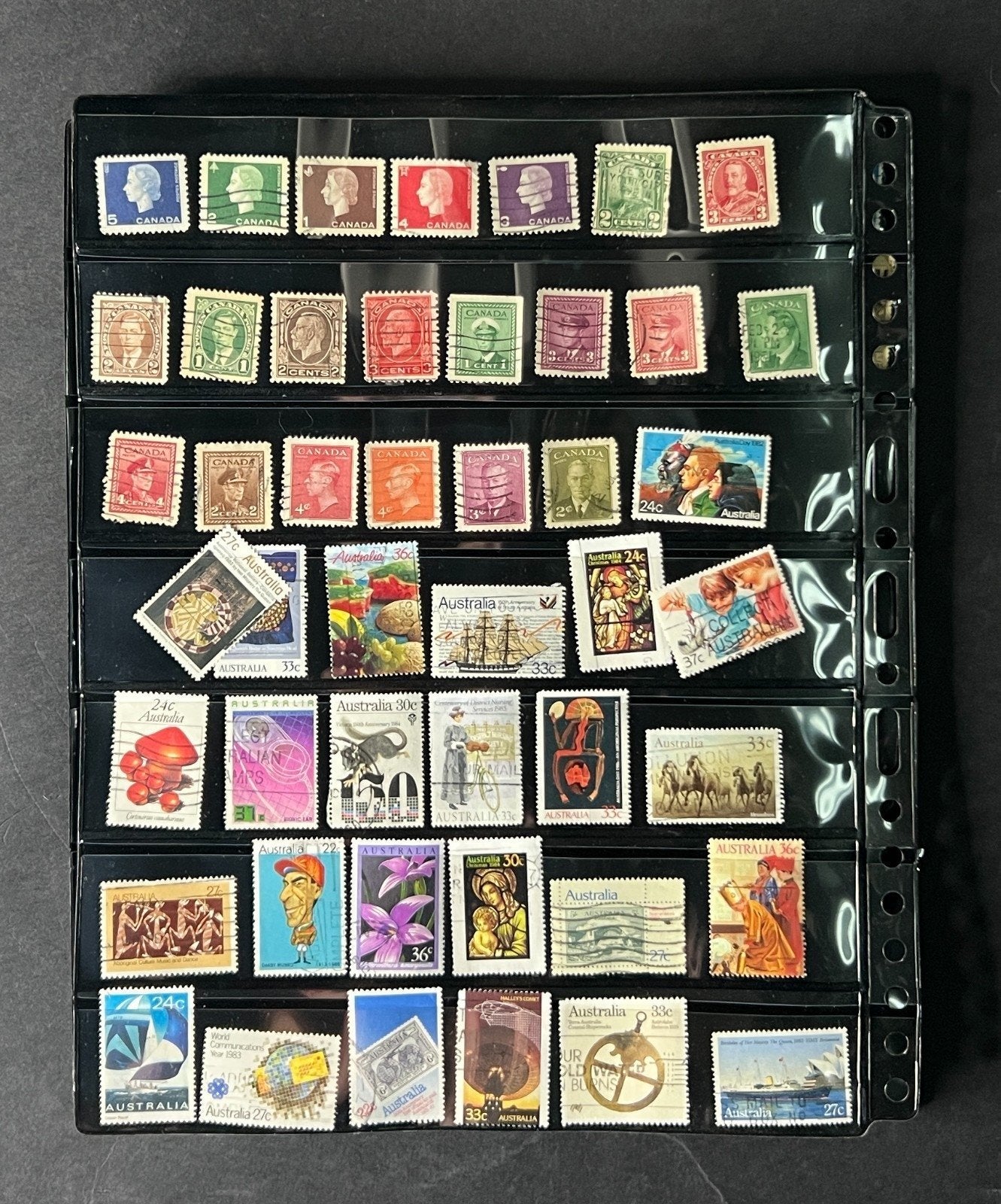 World Stockbook Stamp Collection Hundreds of Stamps Assorted Countries ZAYIX