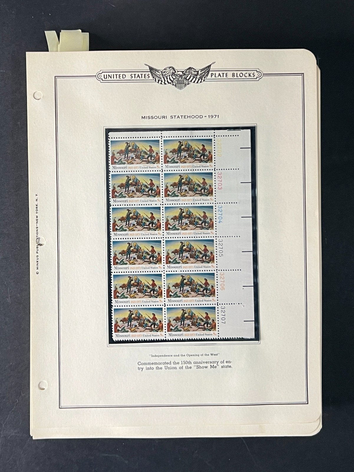 United States Plate Block Stamp Collection 1970-1977 ZAYIX