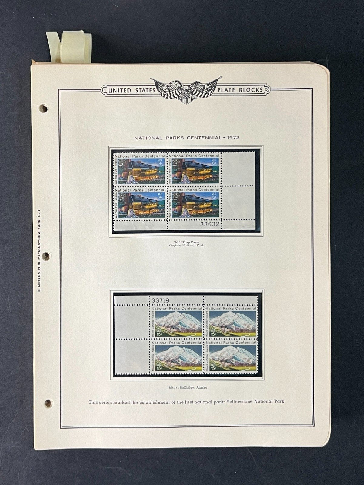 United States Plate Block Stamp Collection 1970-1977 ZAYIX