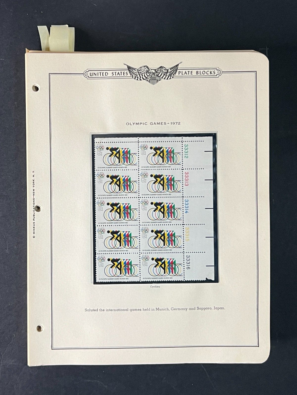 United States Plate Block Stamp Collection 1970-1977 ZAYIX