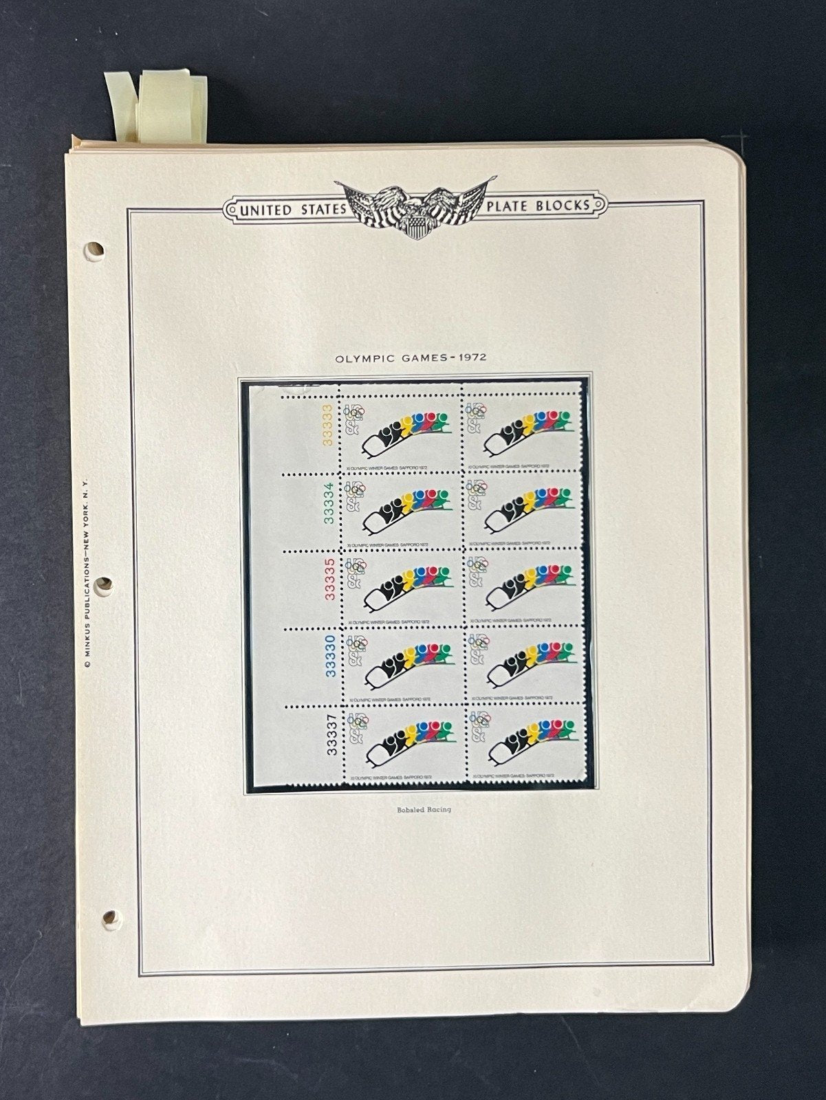 United States Plate Block Stamp Collection 1970-1977 ZAYIX