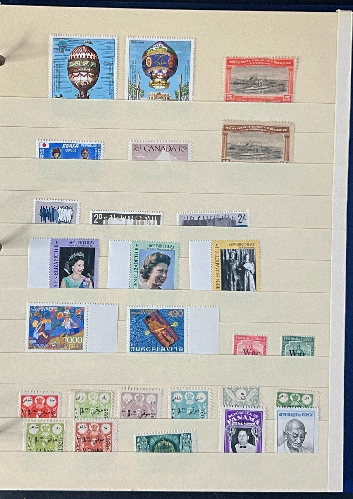 World Stamp Collection Around 1200 Stamps Assorted Countries ZAYIX