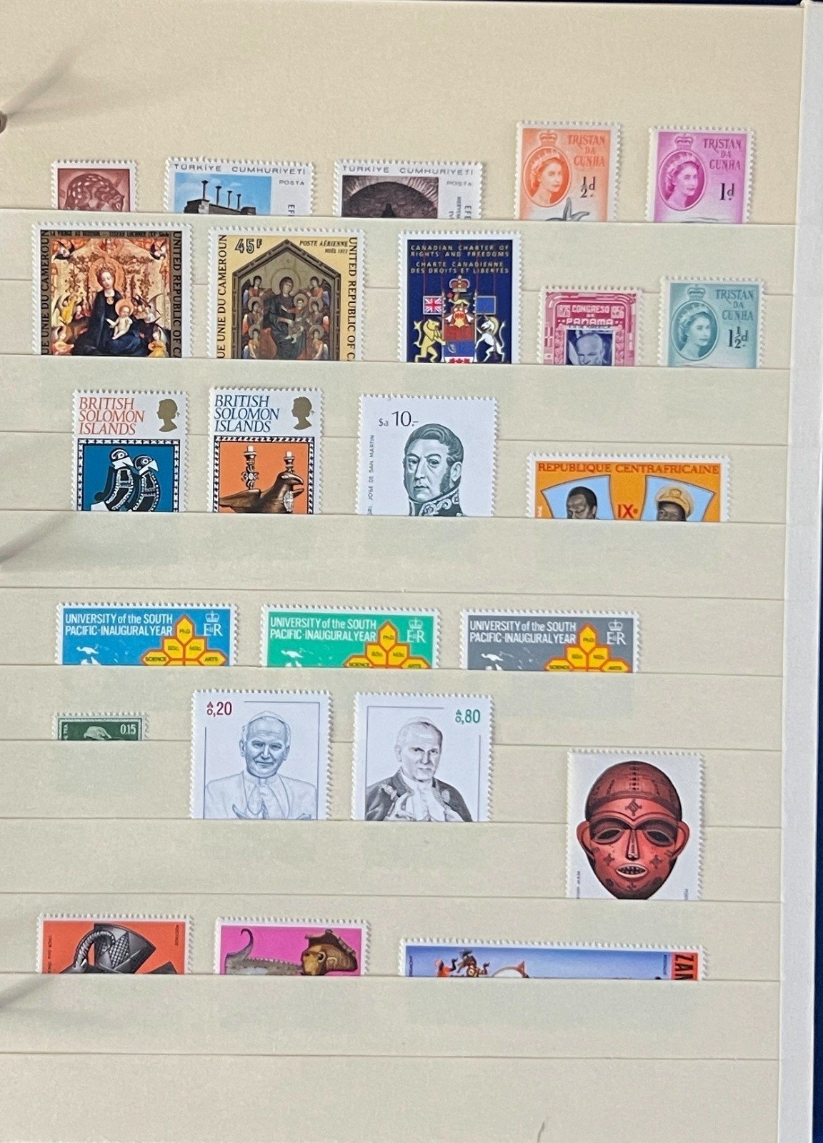 World Stamp Collection Around 1200 Stamps Assorted Countries ZAYIX