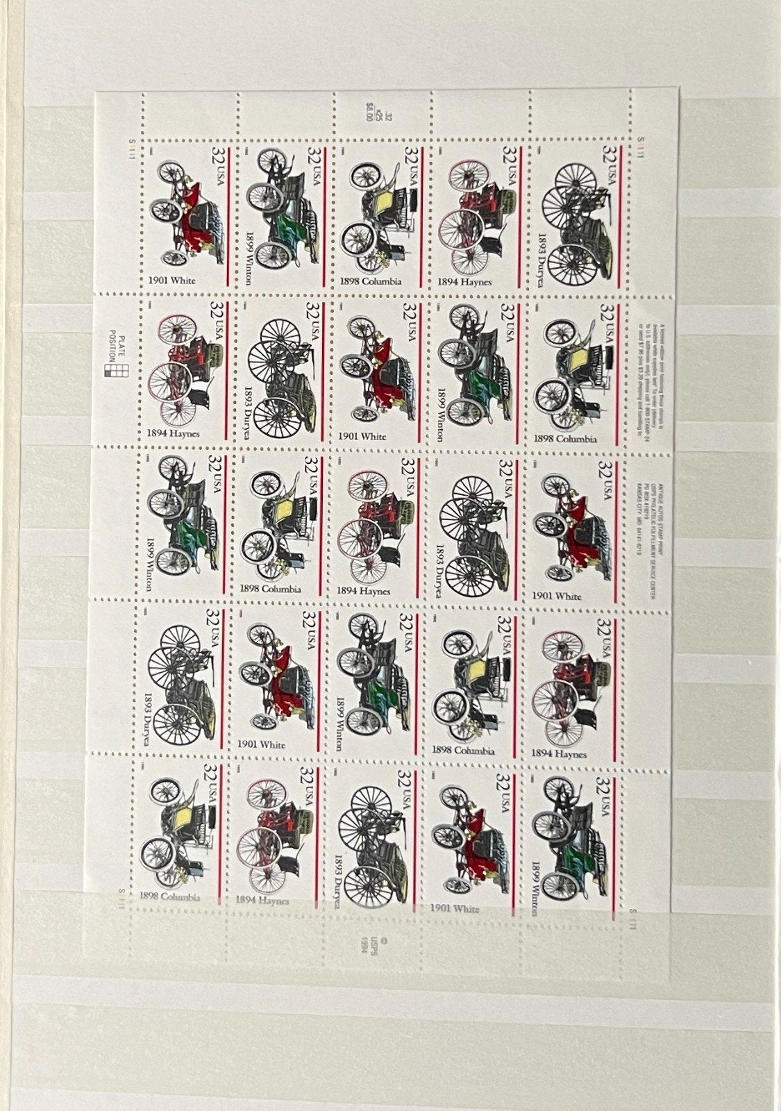 World Stock Book Stamp Collection Topicals Trains Ships Airplanes 24 Pages ZAYIX