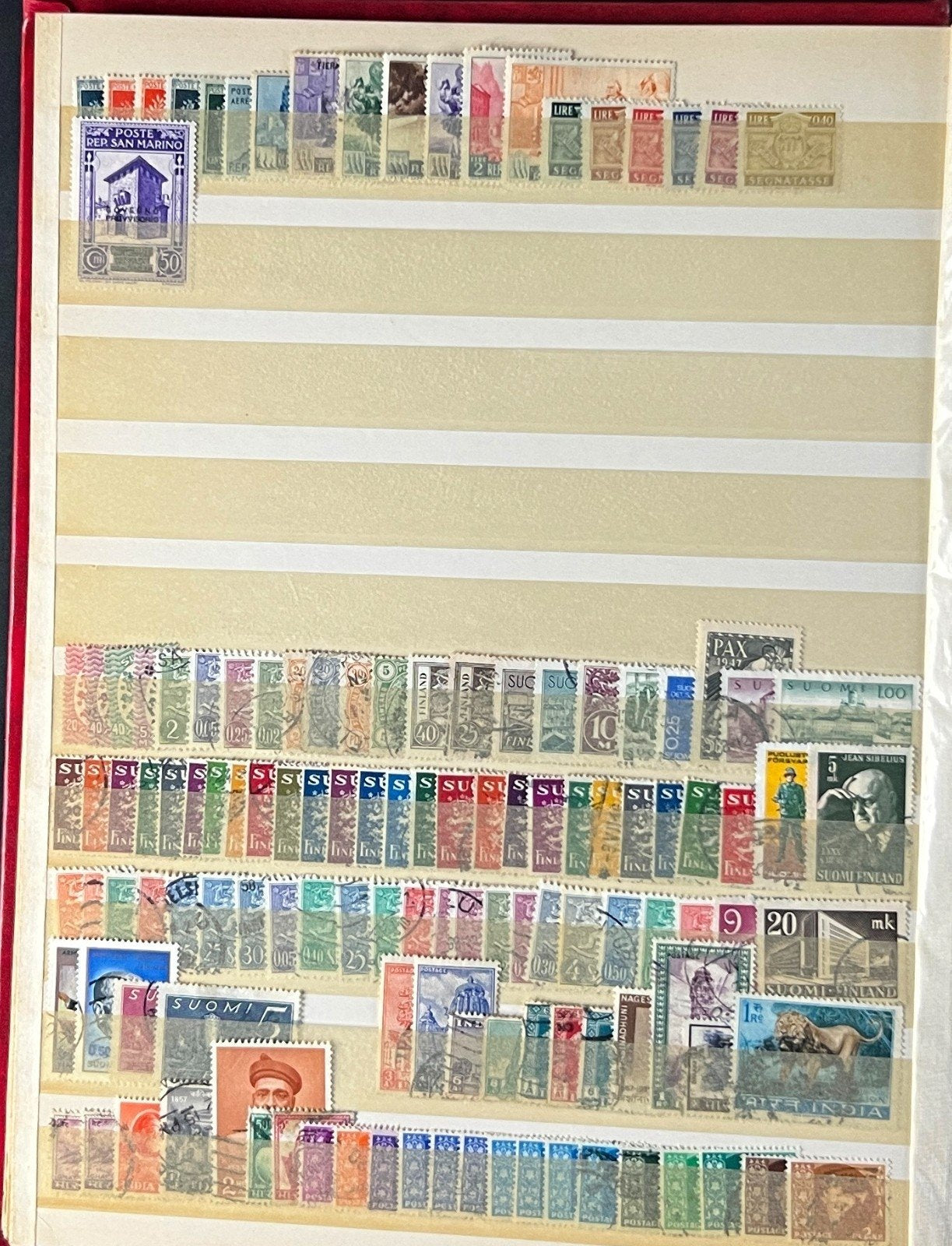 Packed World Stock Book Stamp Collection Mint & Used Thousands of Stamps ZAYIX