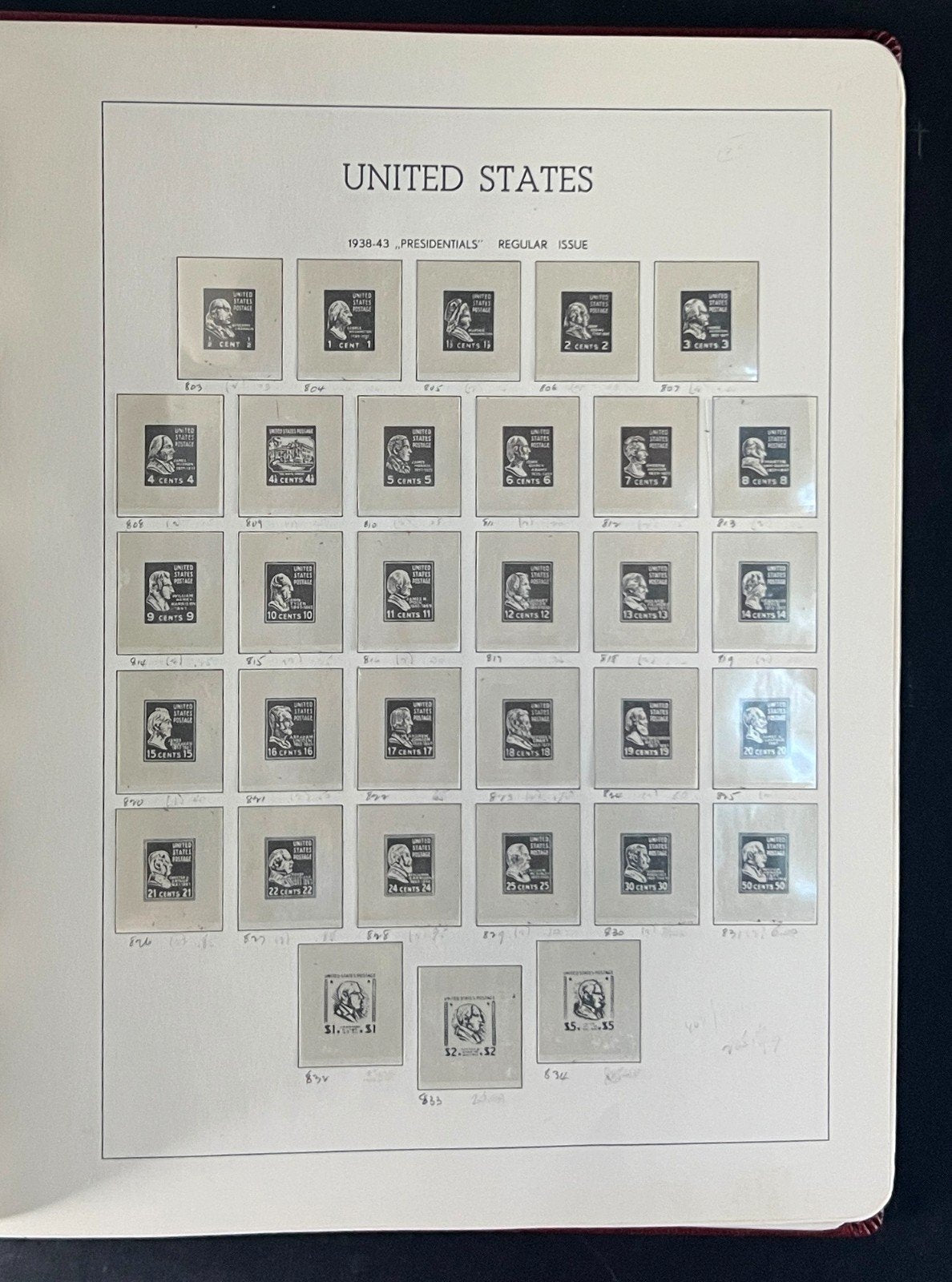 U.S. Hingeless Lighthouse Album 1851-1935 ZAYIX