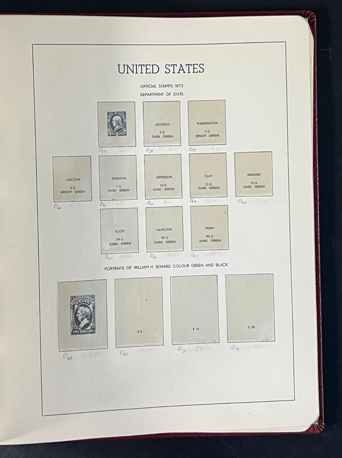U.S. Hingeless Lighthouse Album 1851-1935 ZAYIX