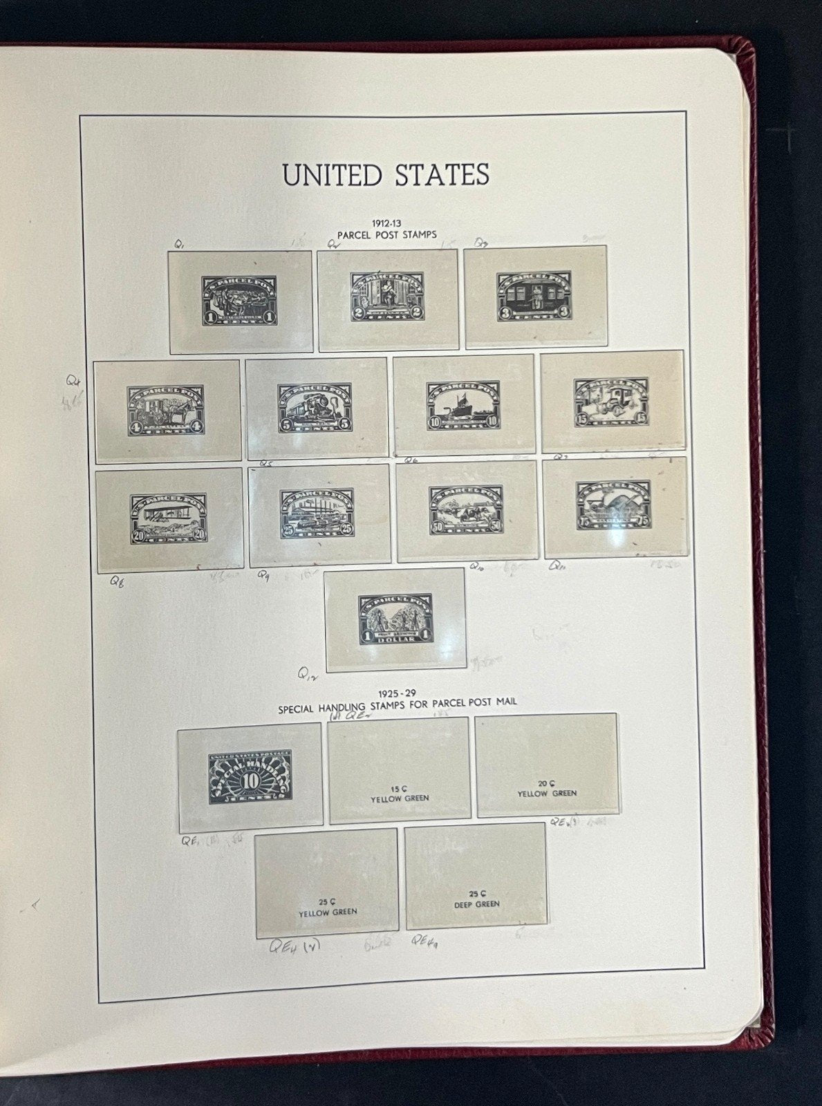 U.S. Hingeless Lighthouse Album 1851-1935 ZAYIX