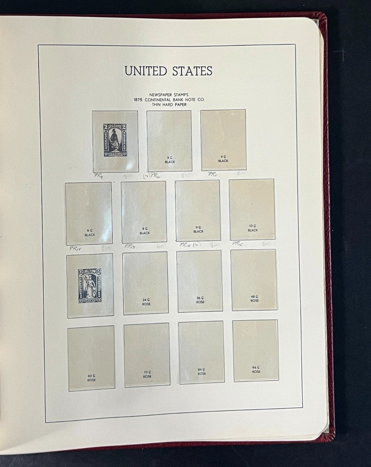 U.S. Hingeless Lighthouse Album 1851-1935 ZAYIX