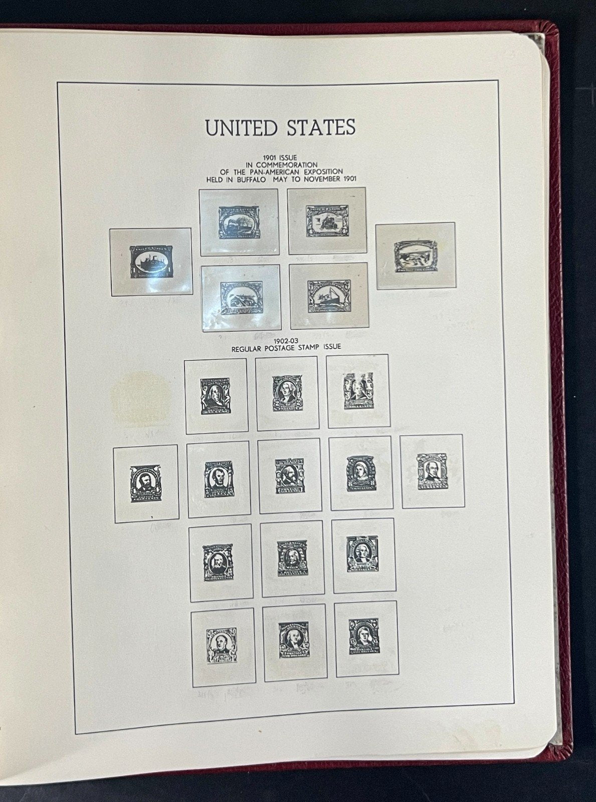 U.S. Hingeless Lighthouse Album 1851-1935 ZAYIX