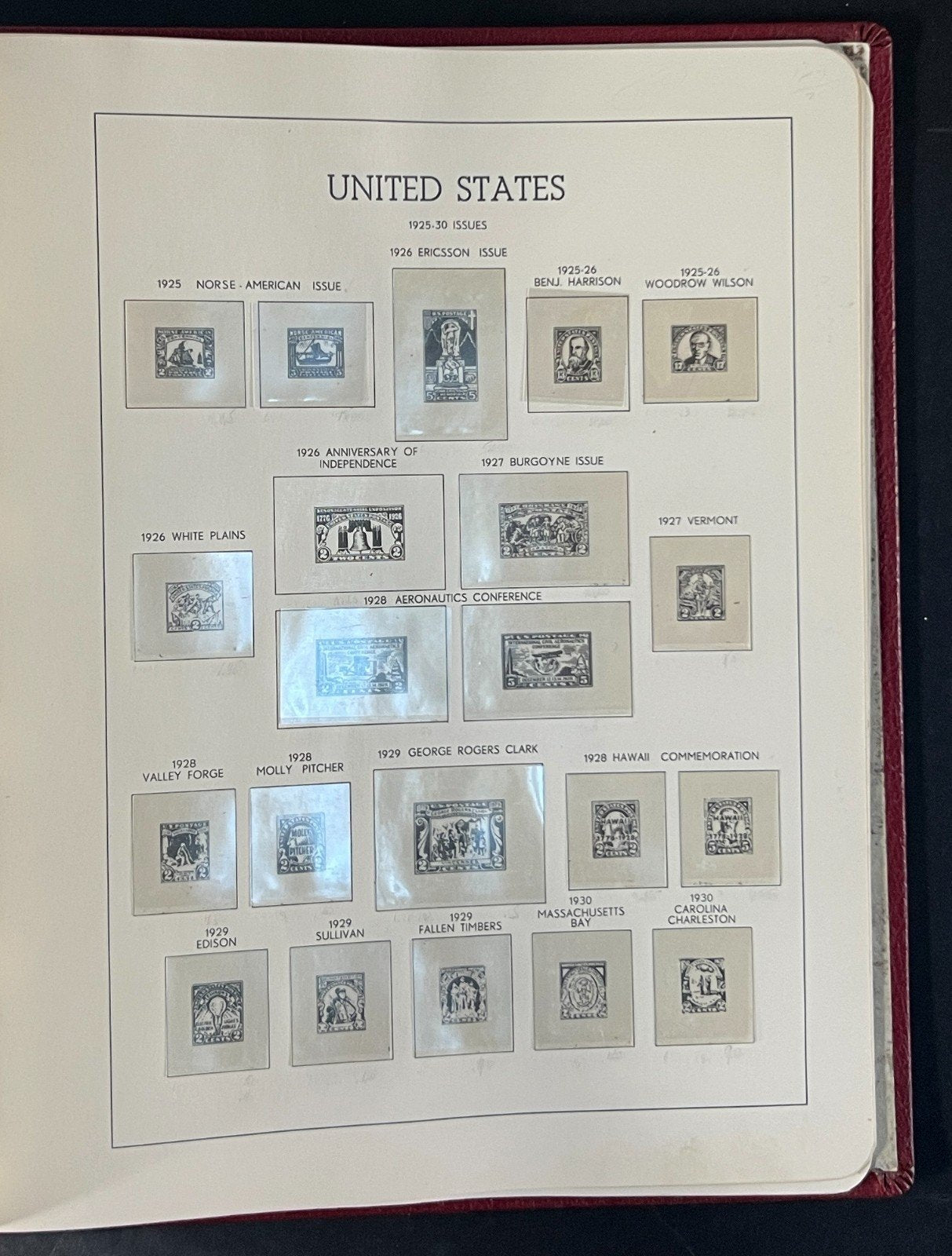 U.S. Hingeless Lighthouse Album 1851-1935 ZAYIX