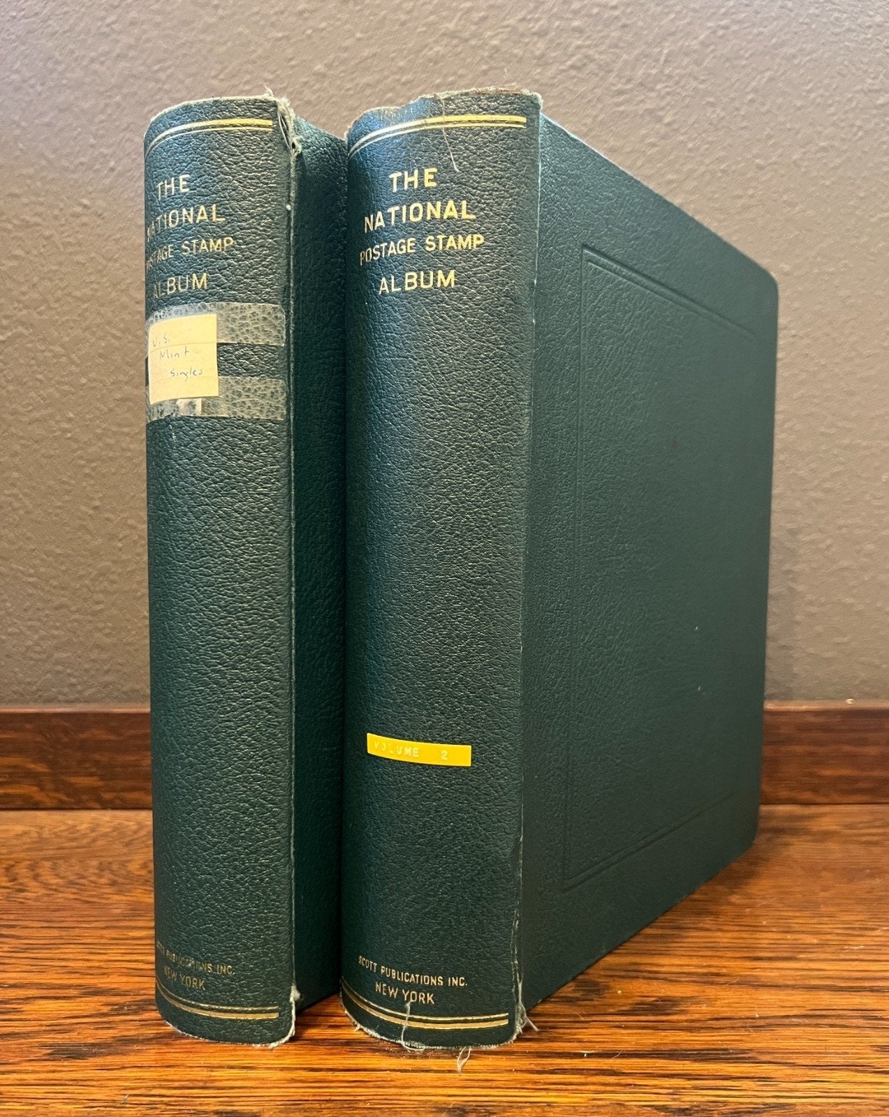 US Mint Stamp Collection 2 Albums 1916-1980 MNH & LH Hundreds of Stamps ZAYIX