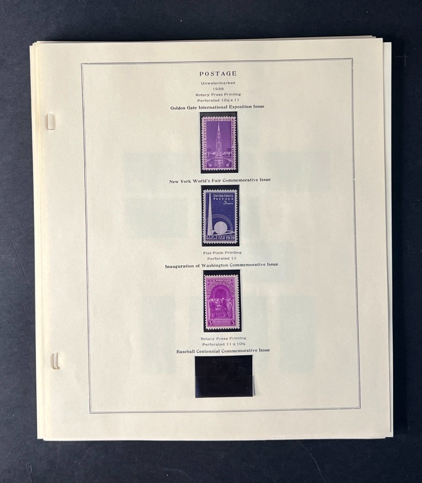 US Mint Stamp Collection 2 Albums 1916-1980 MNH & LH Hundreds of Stamps ZAYIX