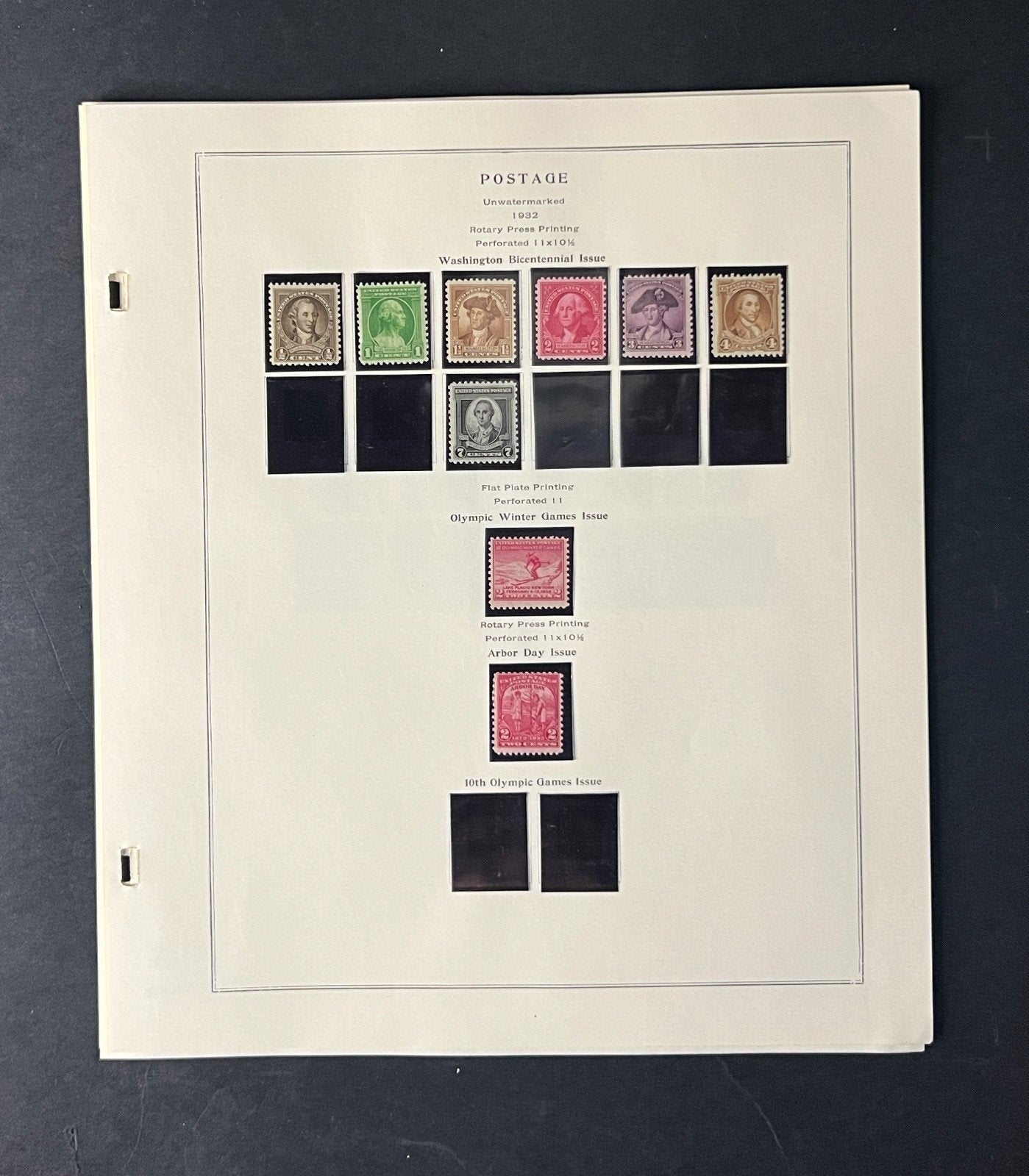US Mint Stamp Collection 2 Albums 1916-1980 MNH & LH Hundreds of Stamps ZAYIX
