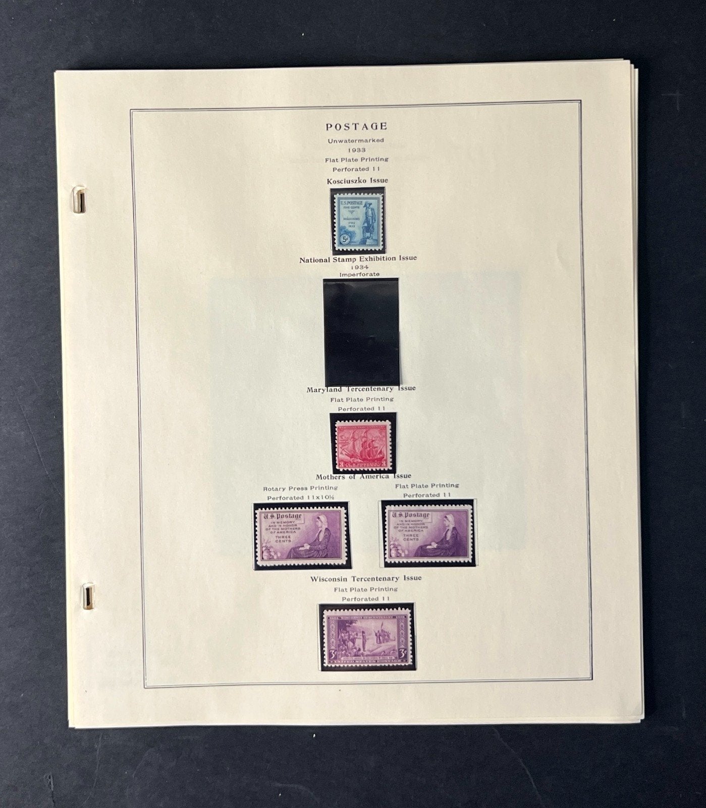US Mint Stamp Collection 2 Albums 1916-1980 MNH & LH Hundreds of Stamps ZAYIX
