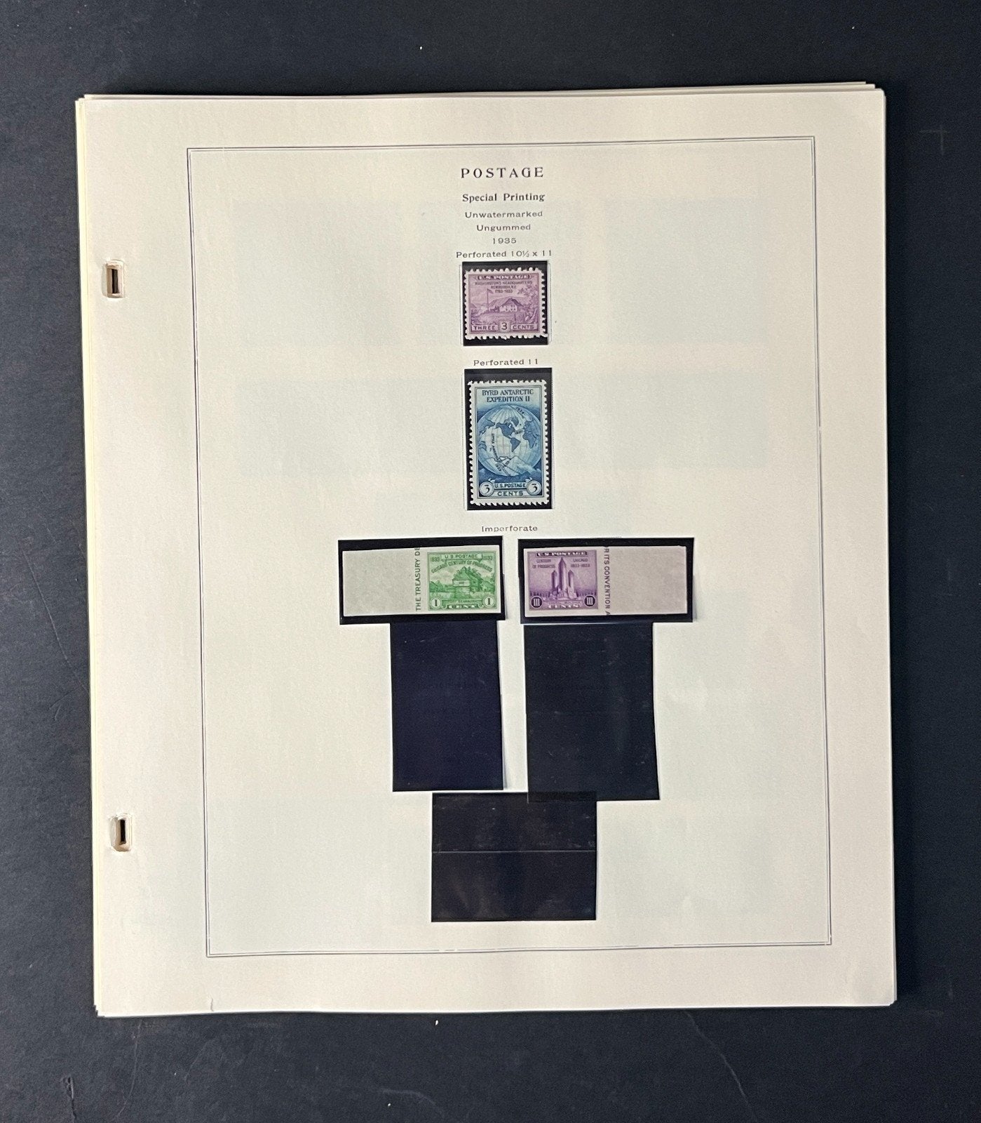 US Mint Stamp Collection 2 Albums 1916-1980 MNH & LH Hundreds of Stamps ZAYIX